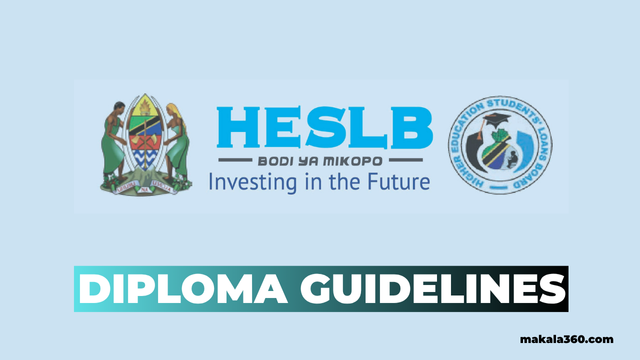 HESLB Diploma Application Guidelines for 2025 - 2026